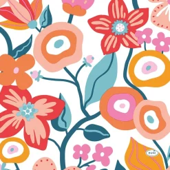 Servet 33 x 33 cm vibrant bloom 20st