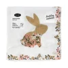 Servet 24x24cm blooming bunnies 20st