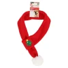 Sjaal kerst hond 34,5 x 7 cm