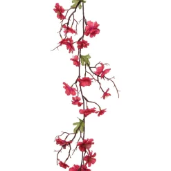 Slinger bloesem rood 187 cm