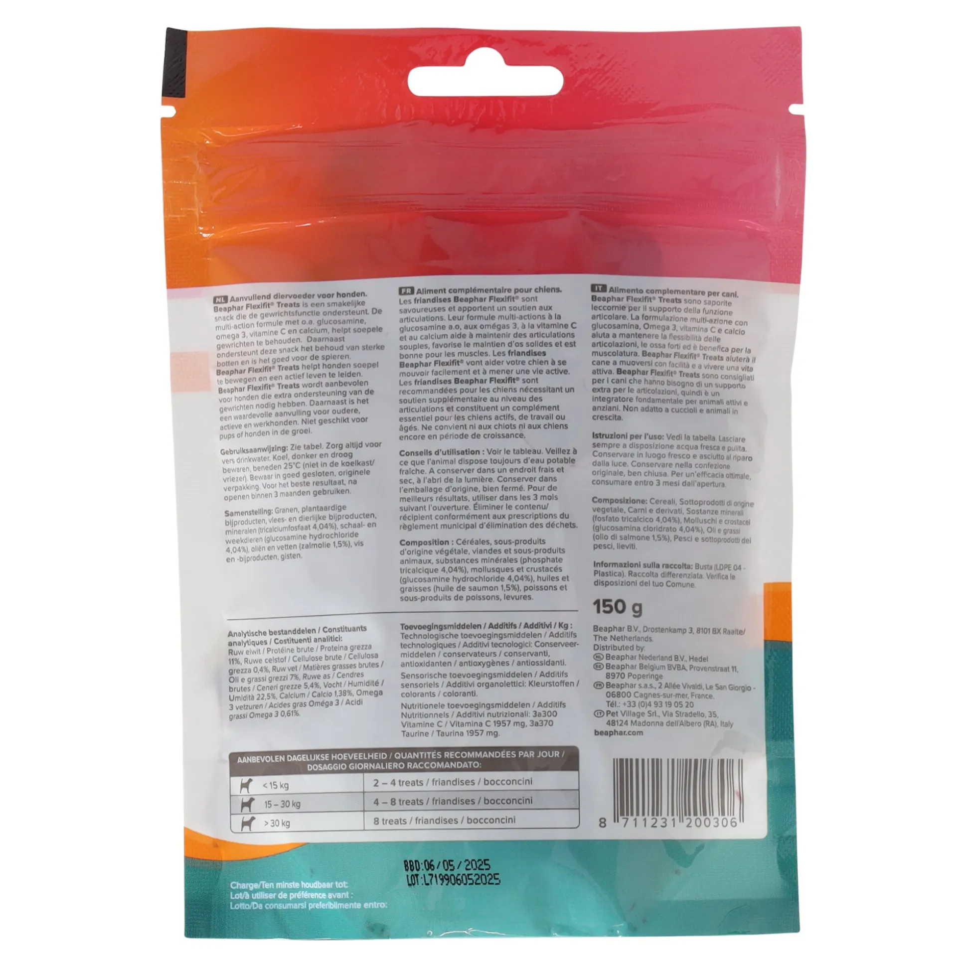 Snack flexifit 150gr Beaphar
