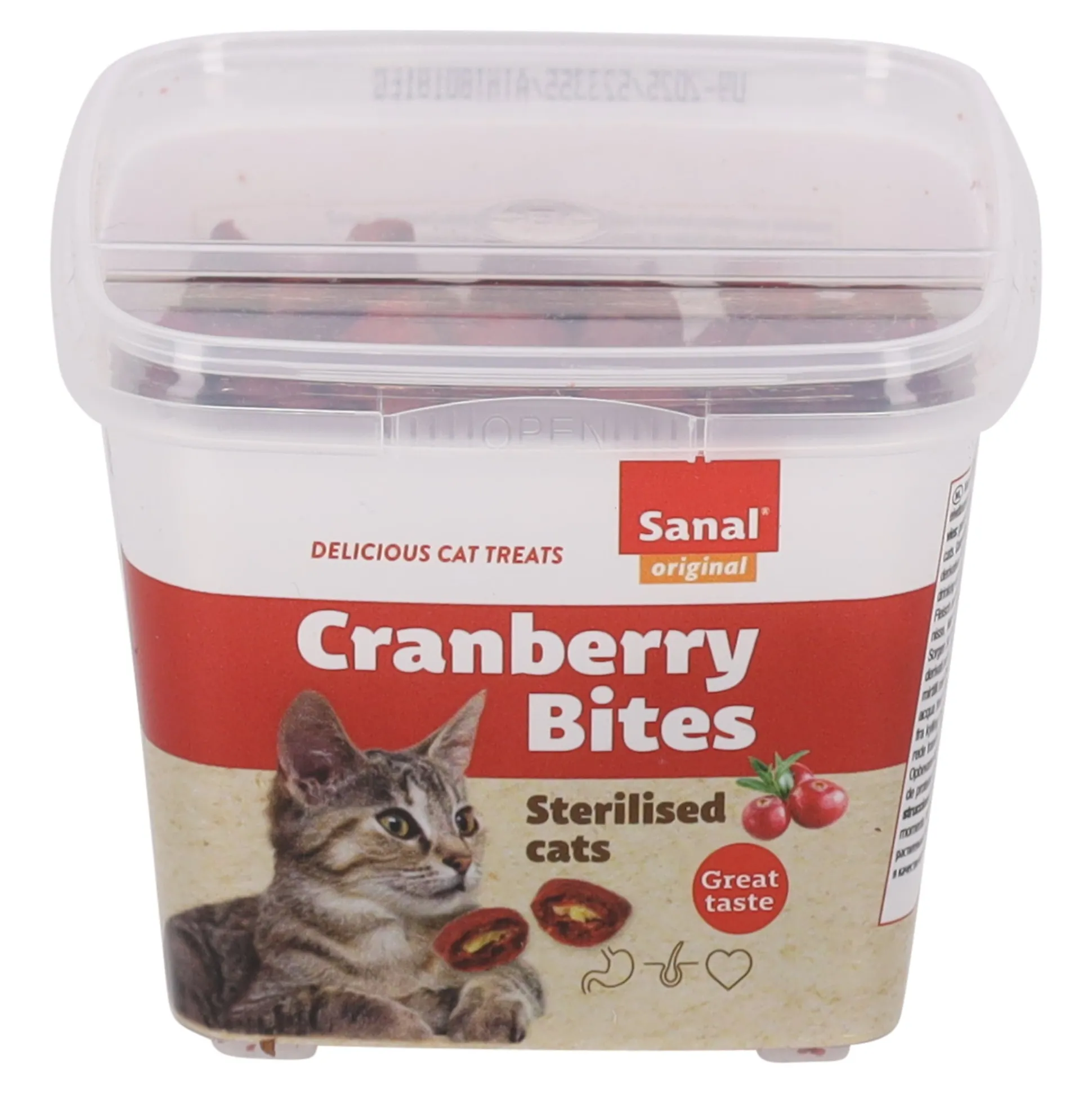Snack kat cranberry bites 75g Sanal
