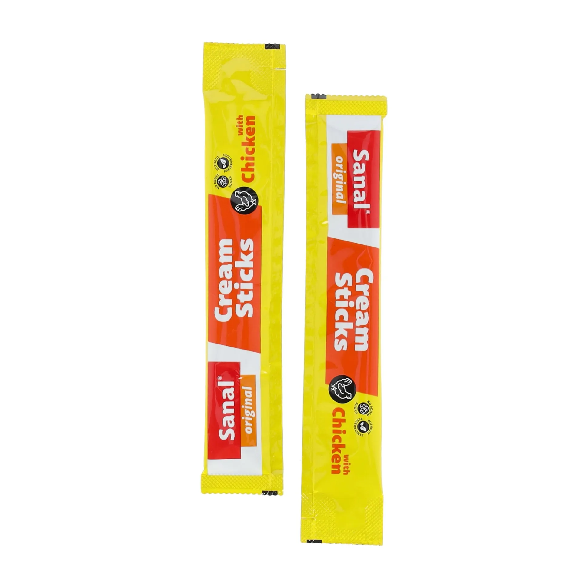 Snack kat cream sticks kip 5St Sanal