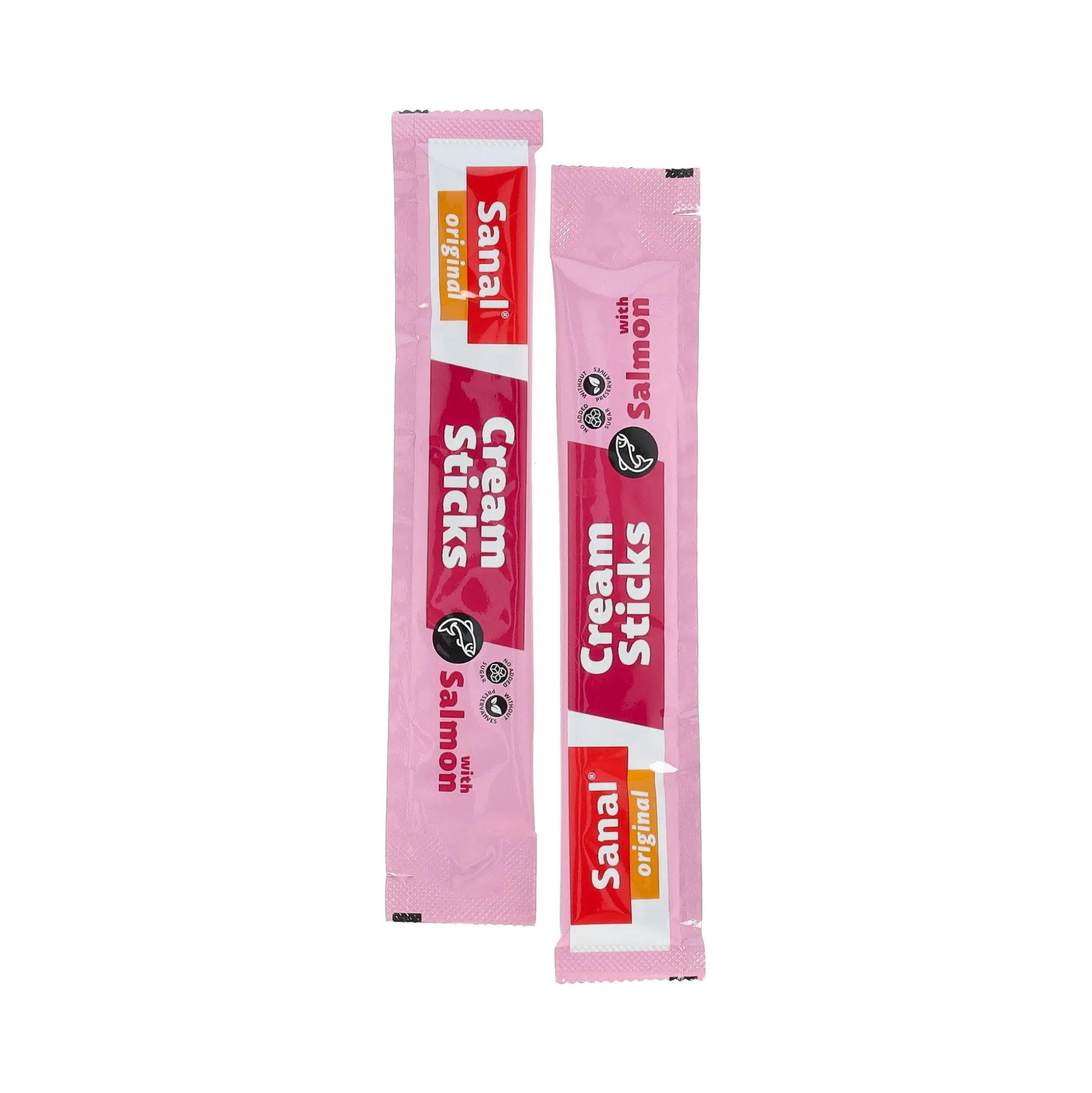 Snack kat cream sticks zalm 5St Sanal