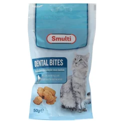 Snack kat dentalbites 50G Smulti