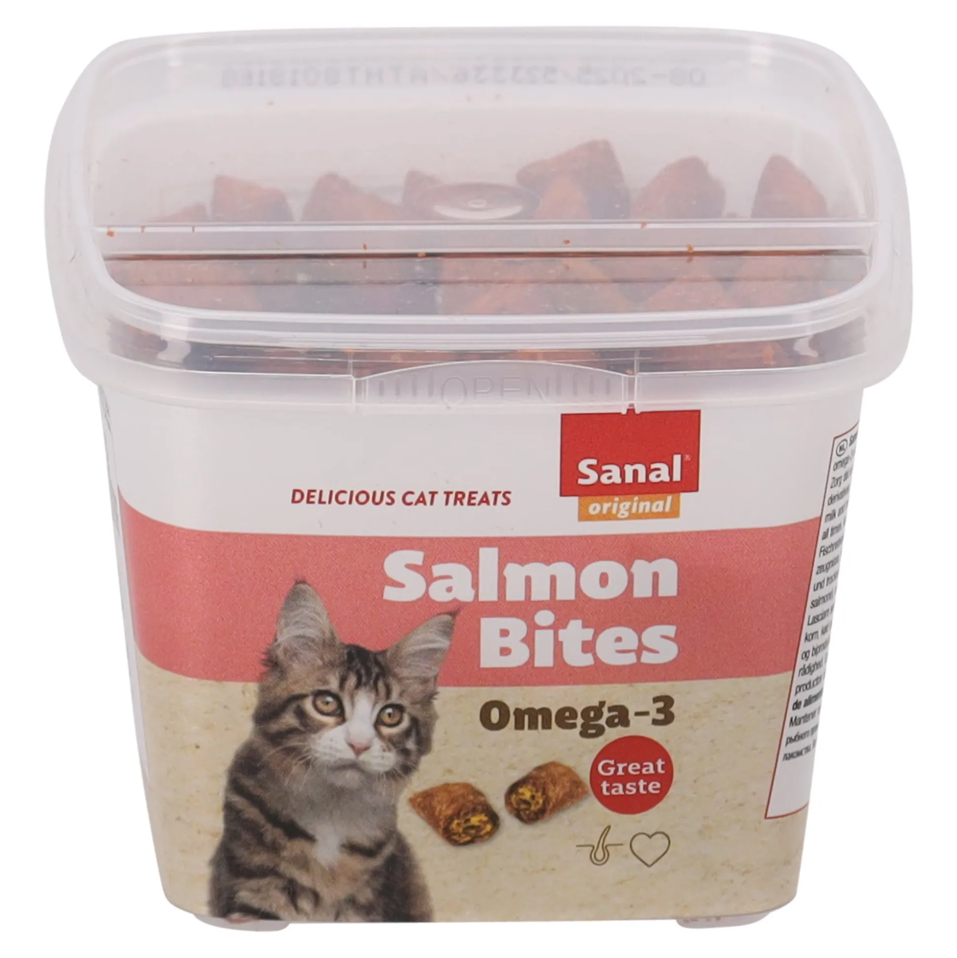 Snack kat salmon bites 75g Sanal