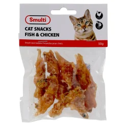 Snack kat vis+kip 50G