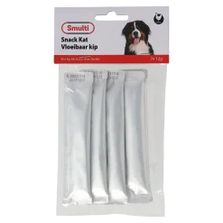 Snack kat vloeibaar kip 7x12gr