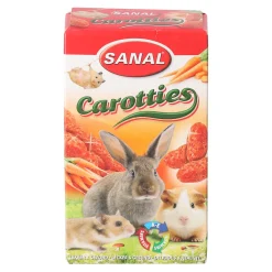 Snack knaagdier carroties 45g