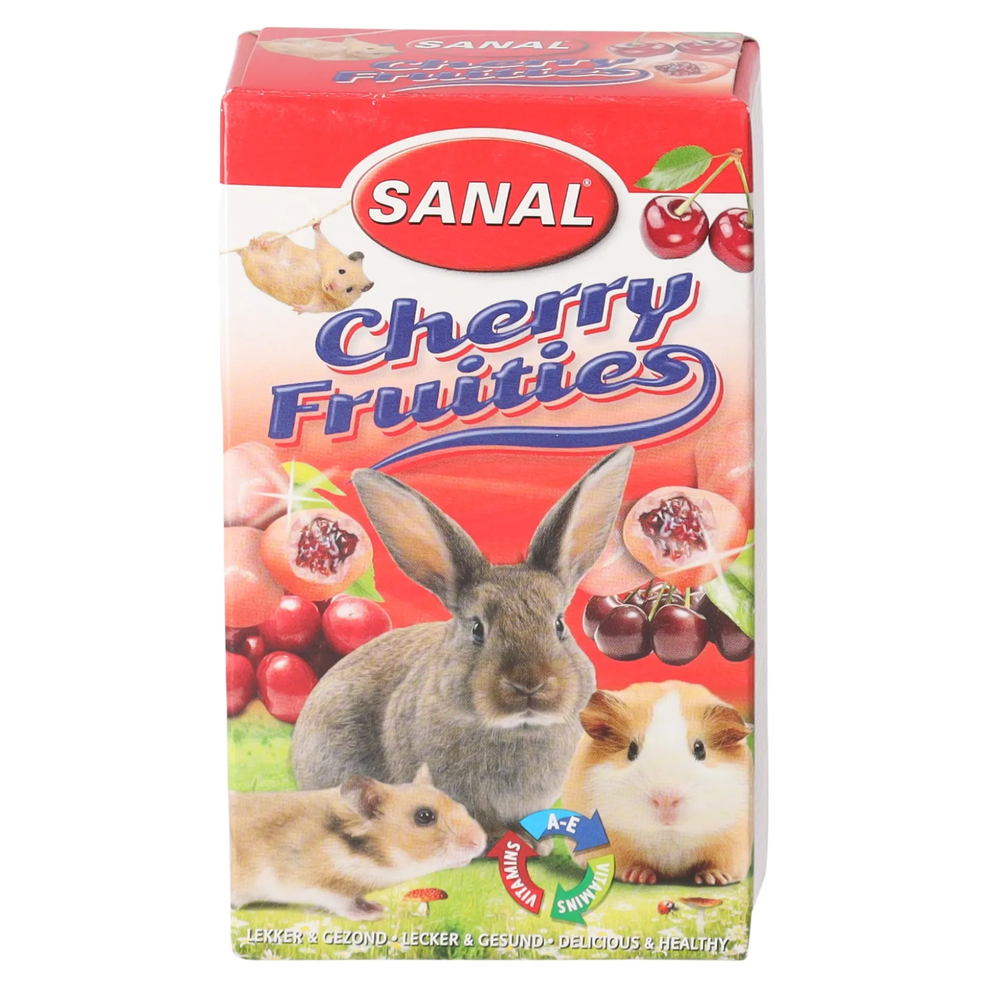 Snack knaagdier cherry fruities 50g