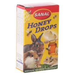 Snack knaagdier drop honey 45g