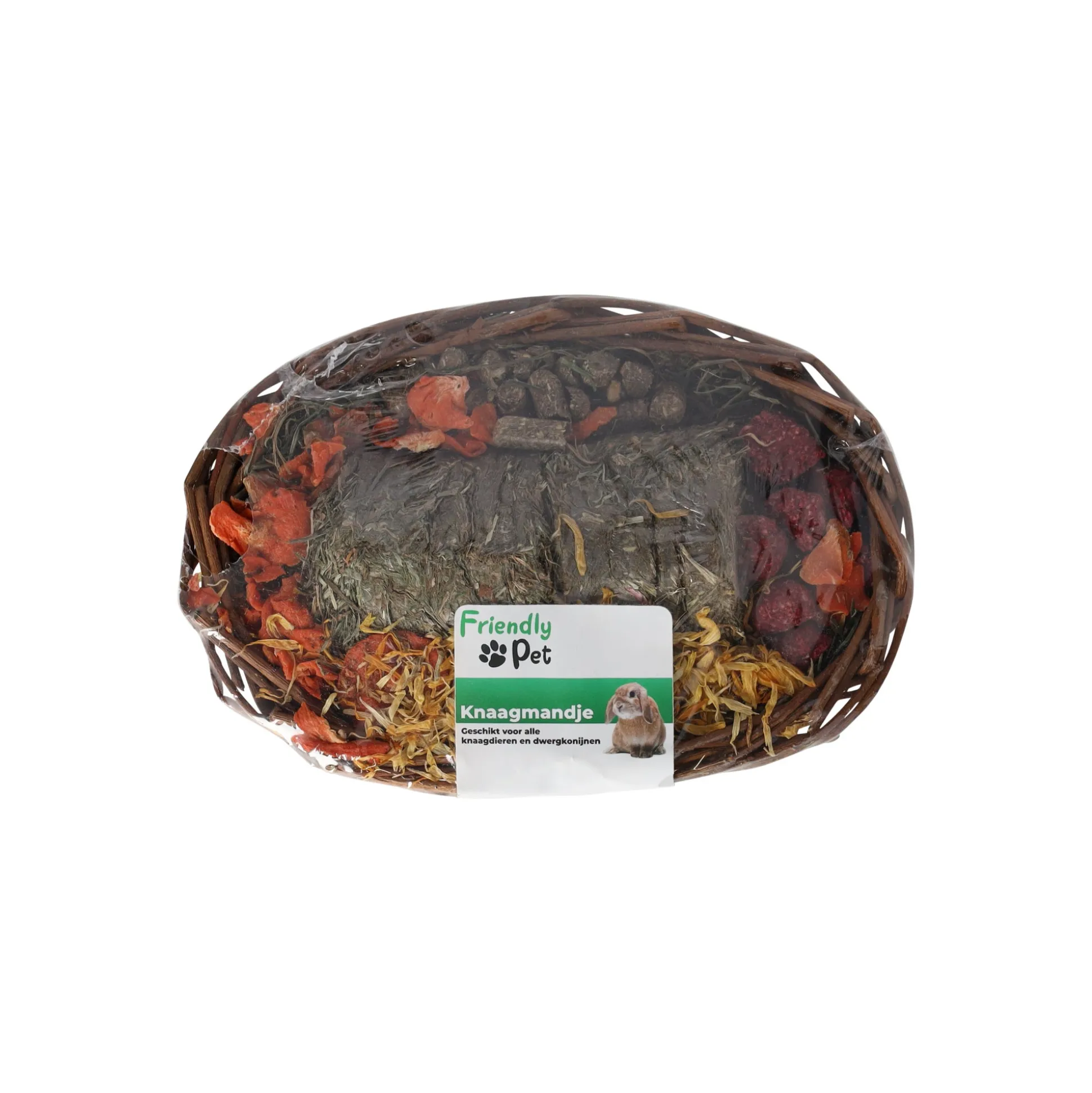 Snack knaagdier knaagmandje 150gr FP