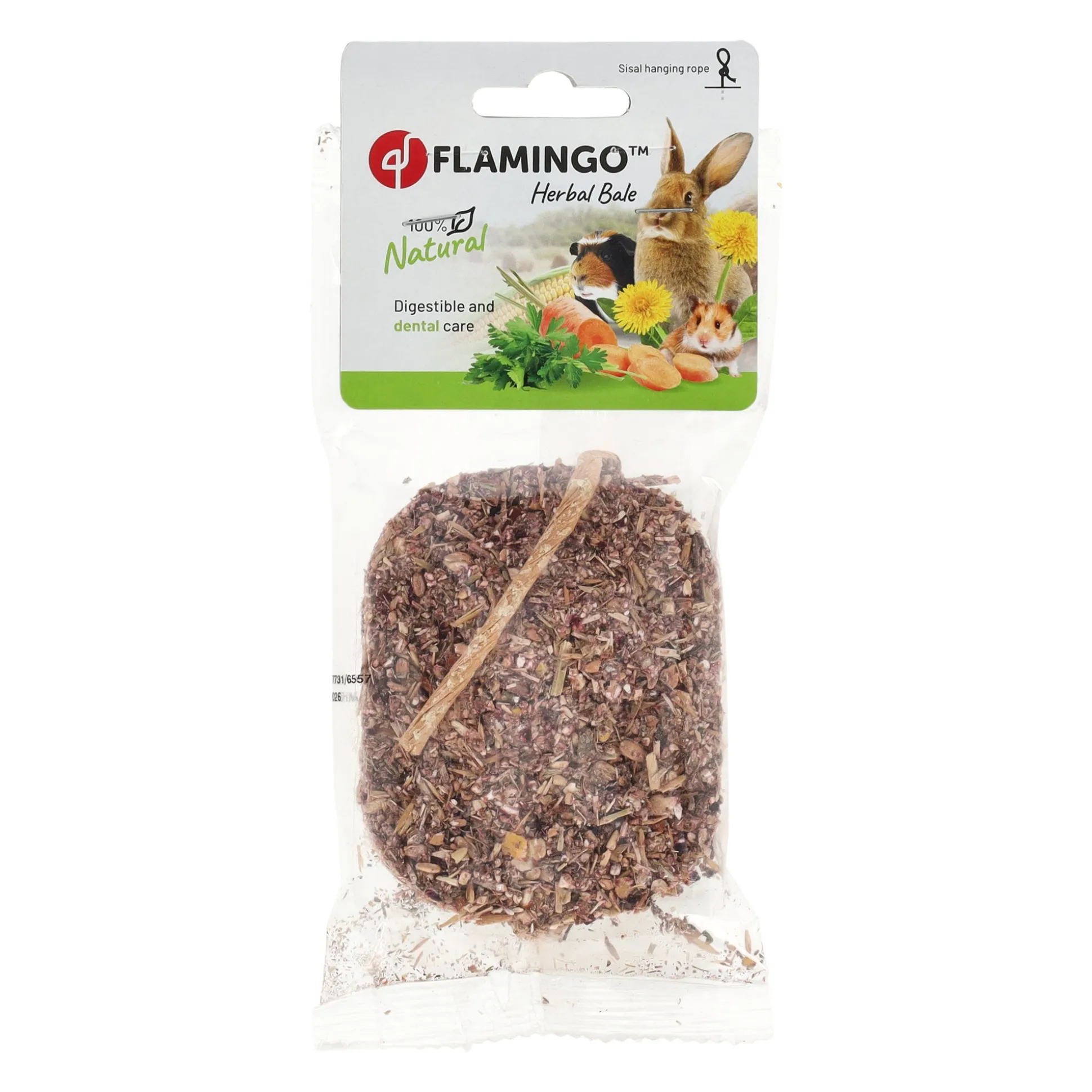 Snack knaagdier kruidenbaal 60gr Smulti