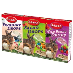 Snack knaagdier 3-pack drops Sanal