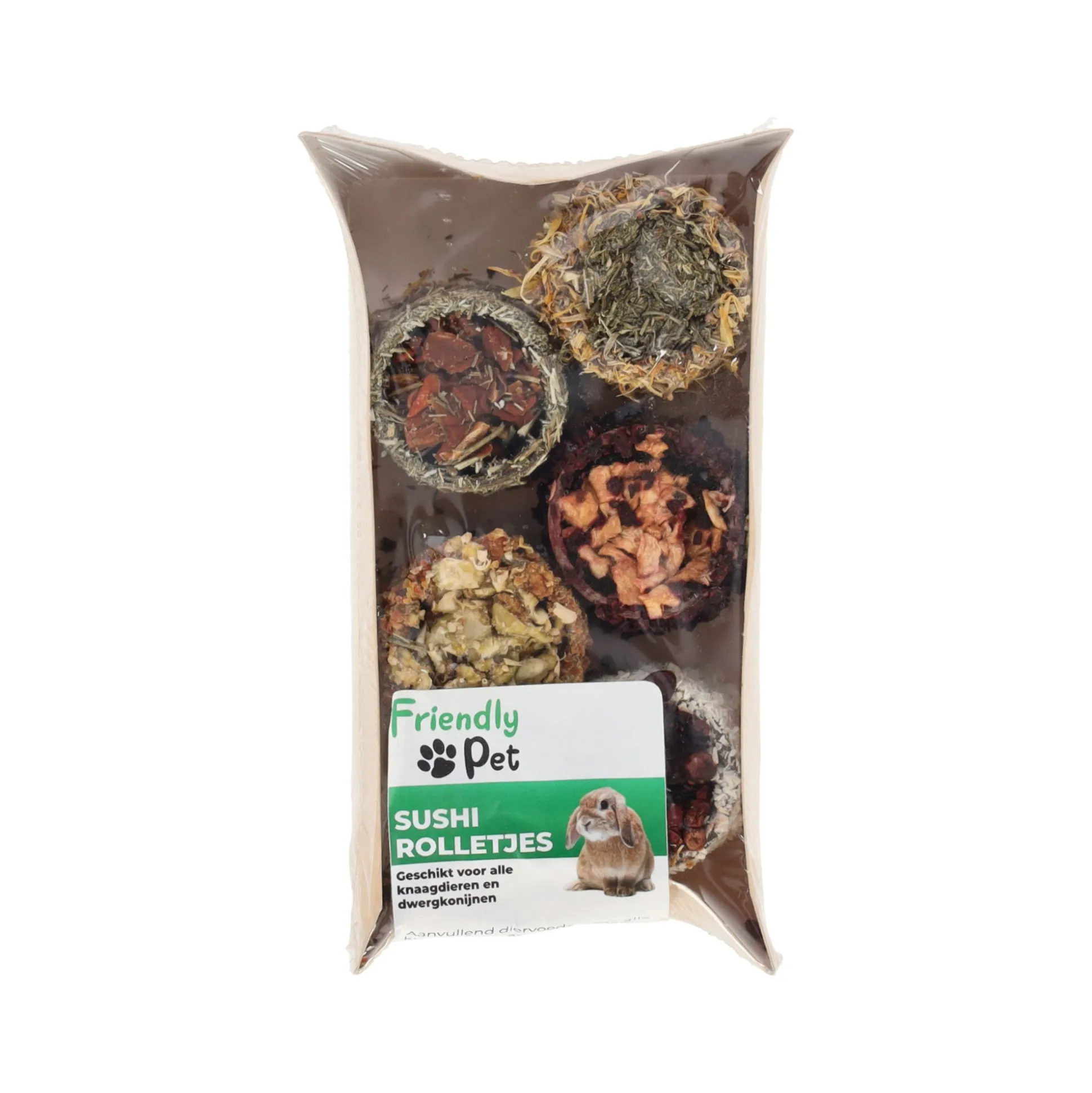 Snack knaagdier sushi rolletjes 5st FP