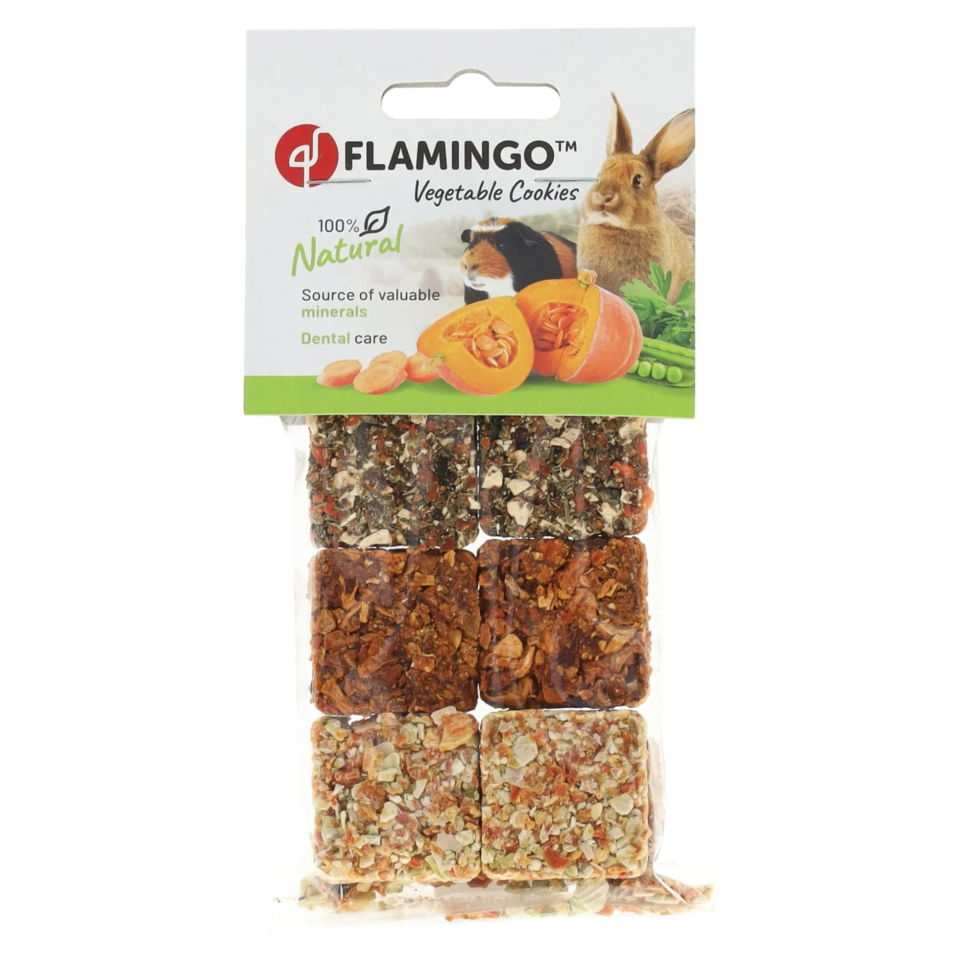 Snack knaagdier veggie groentenkoekjes 100gr Smulti