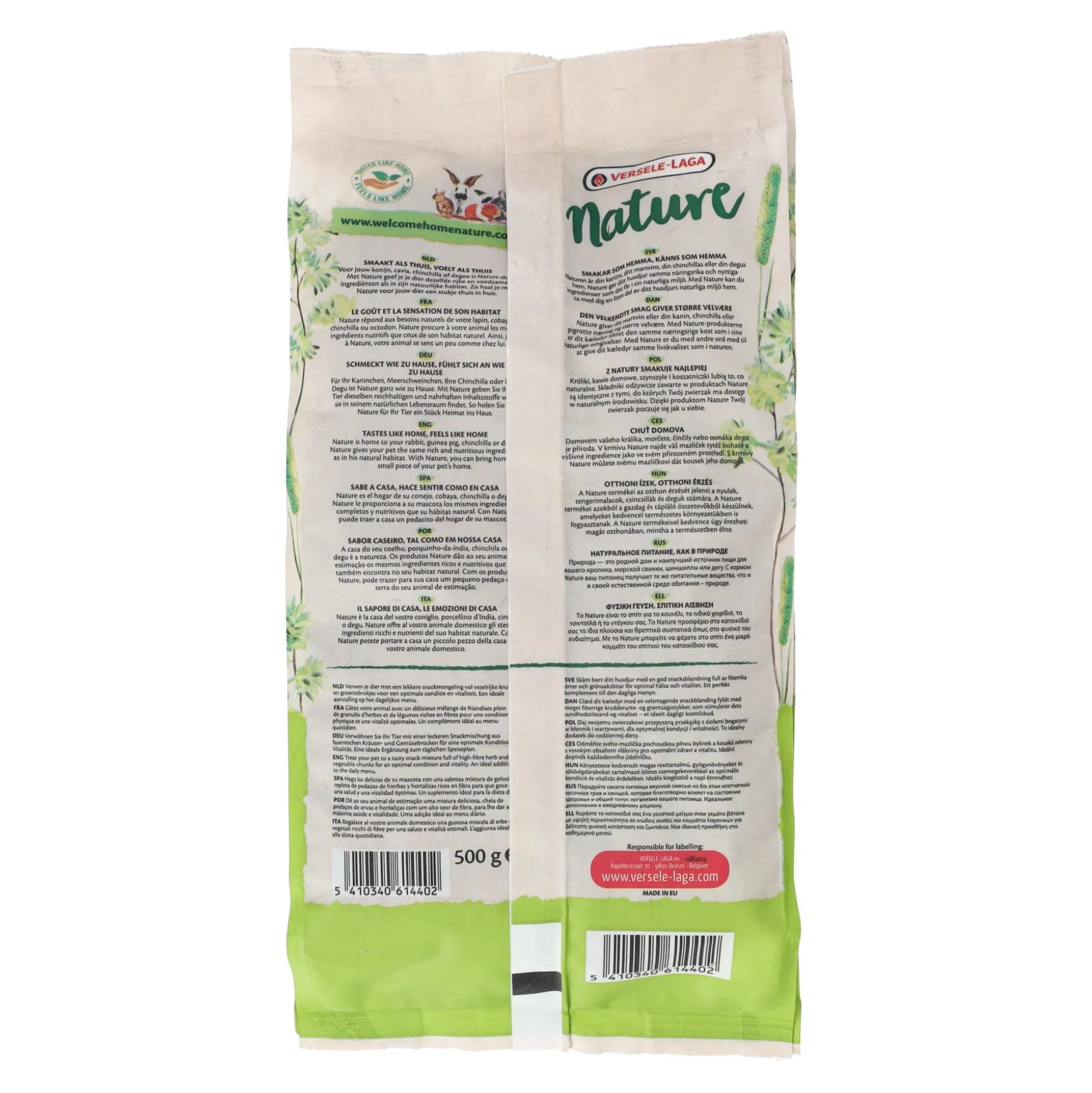 Snack nature fibers 500gr