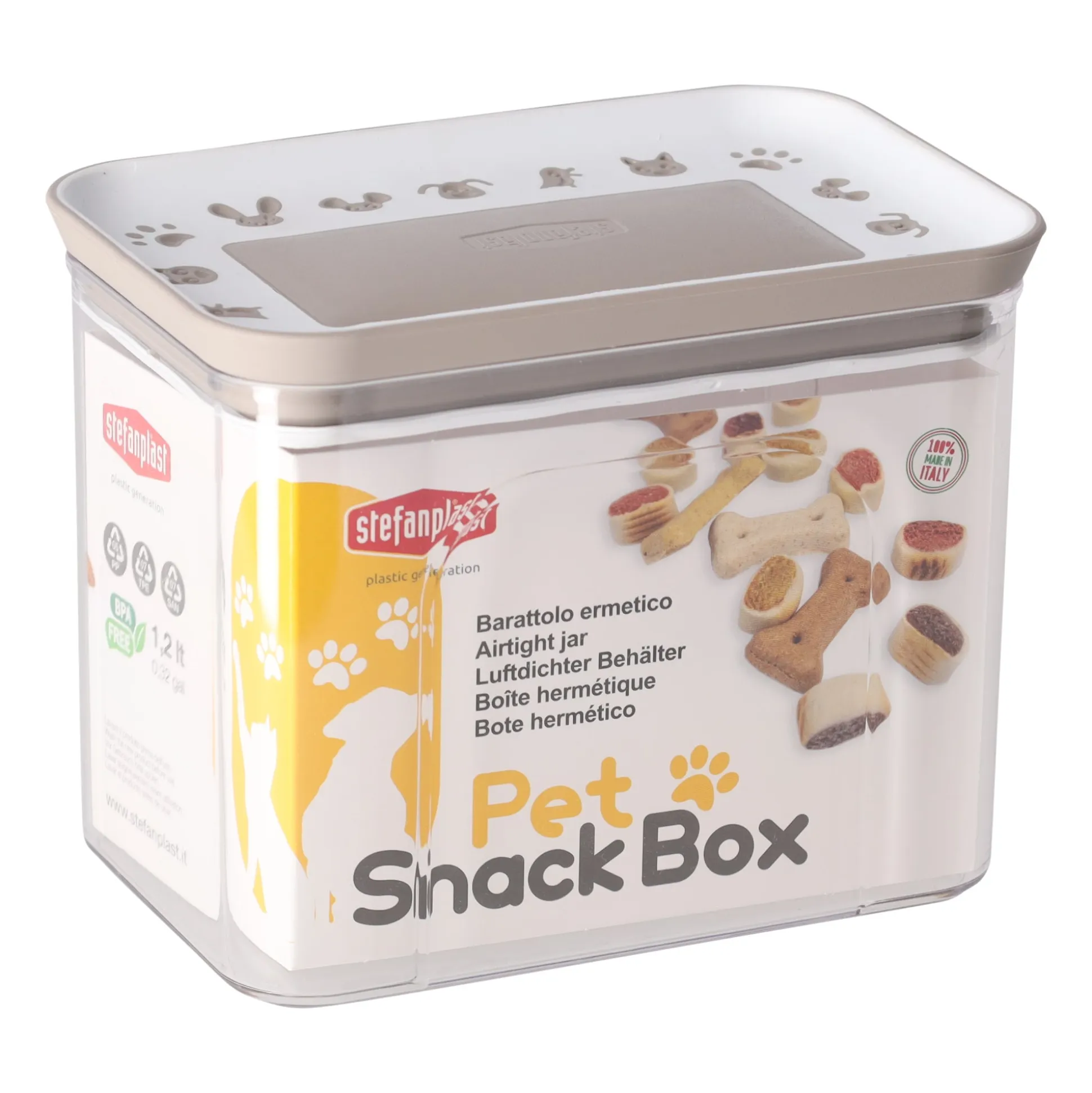 Snackbox 1.2L taupe