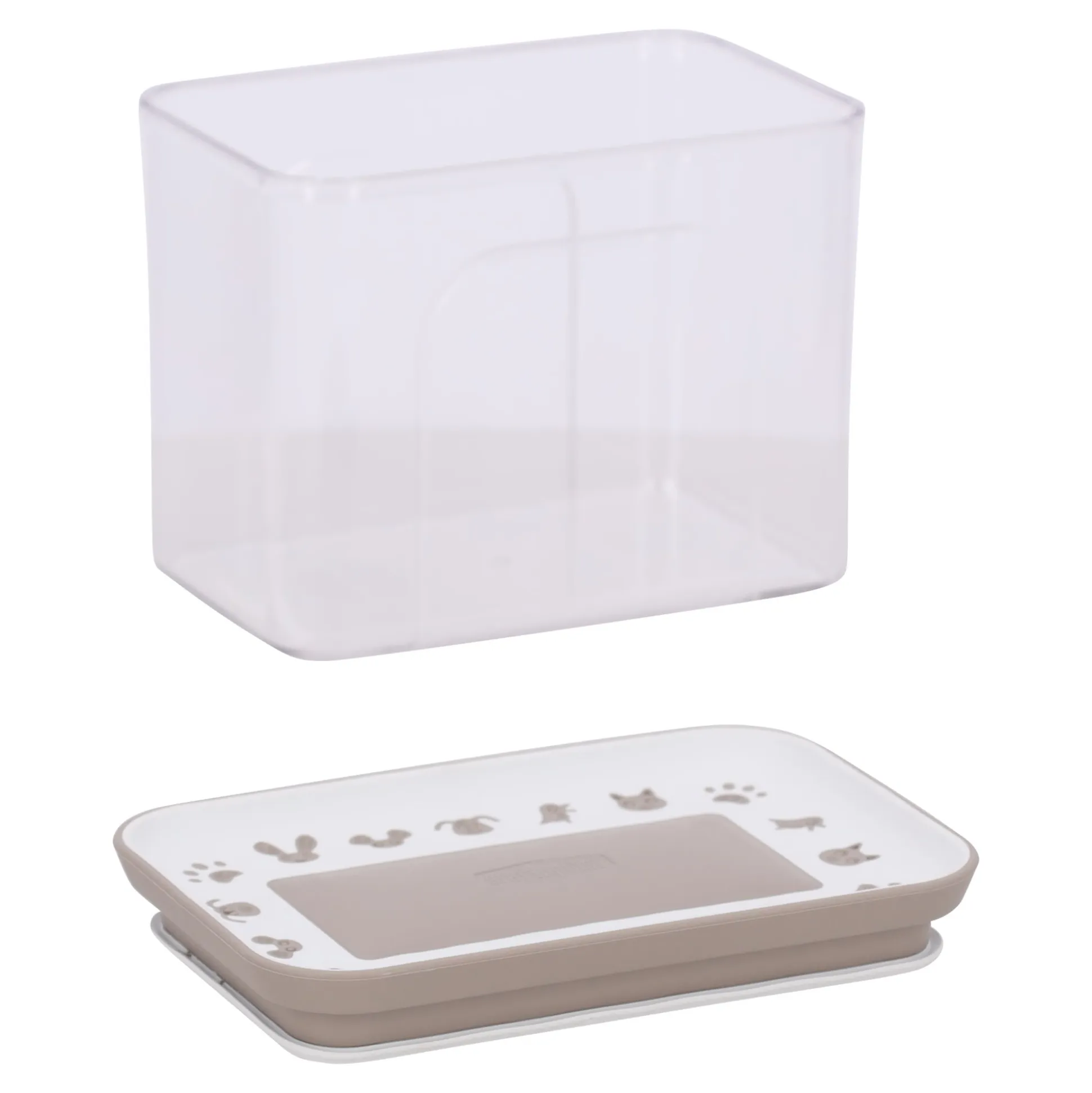 Snackbox 1.2L taupe