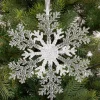 Sneeuwvlok glitter 21 cm
