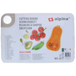 Snijplank L 34,5x23,5x0,5cm assorti Alpina