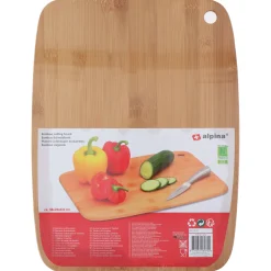 Snijplank 38x28cm Bamboe Alpina