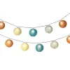 Snoer lampion solar 300cm 4 assorti