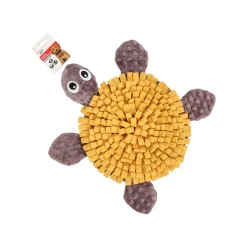 Snuffelmat hond schildpad oker/taupe