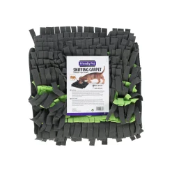 Snuffelmat hond 40x30cm grijs/bord