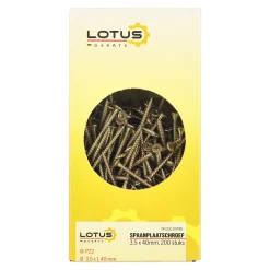 Spaanplaatschroef 3,5 x 40 mm 200st Lotus