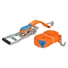 Spanband 9 m x 50 mm met ratel en J-haak