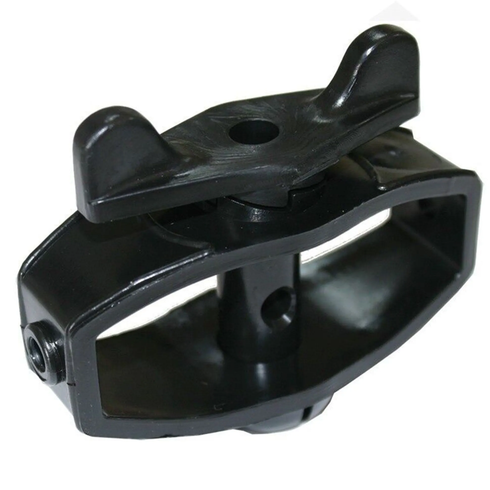Spanner kunststof 2st zwart 20mm