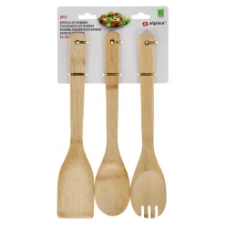 Spatelset 3st 29,5cm bamboe