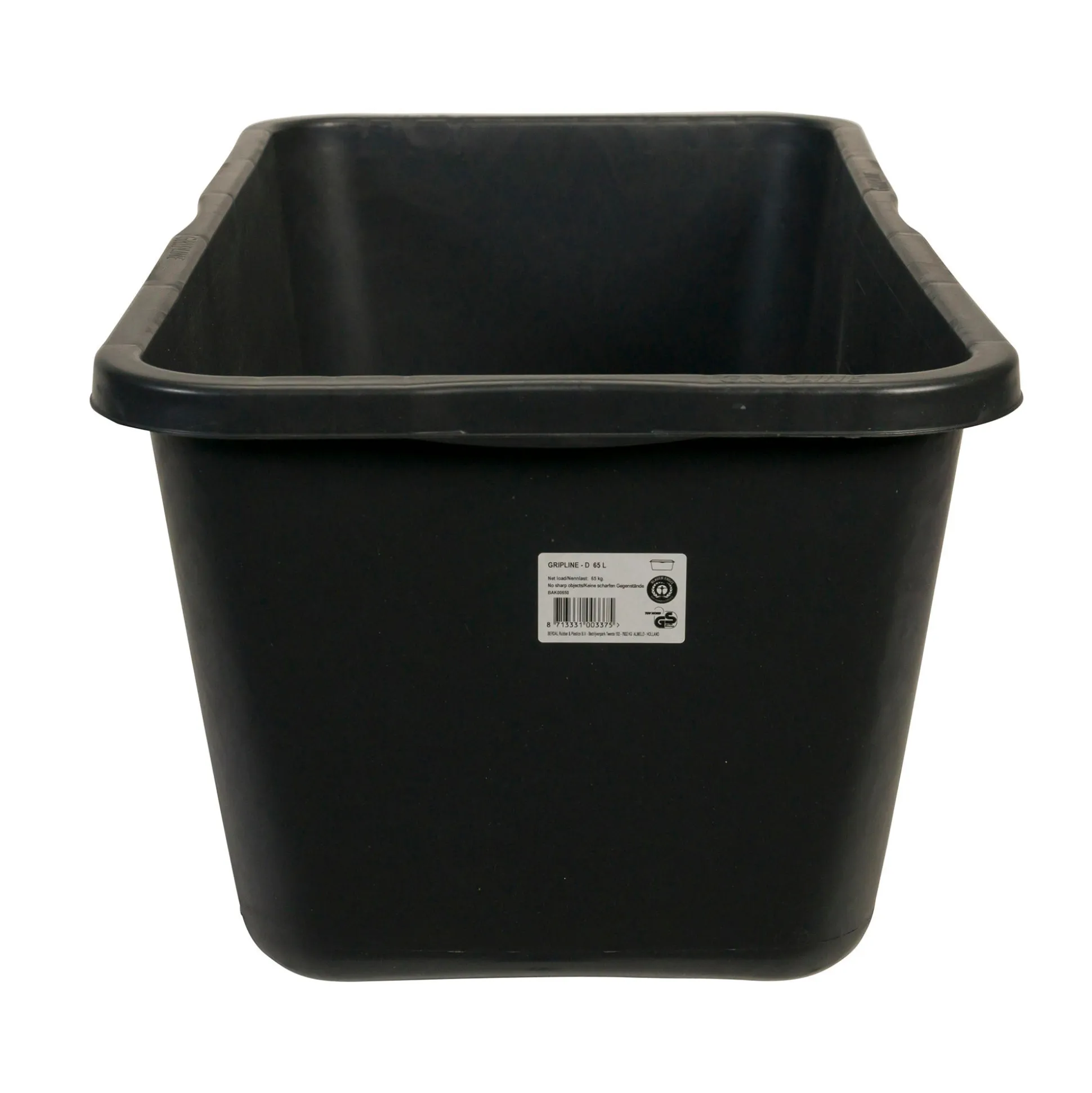 Speciekuip 65L rechthoek Gripline