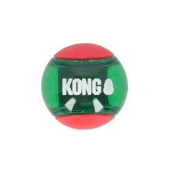 Speelgoed hond kerst bal 4 pak M Kong