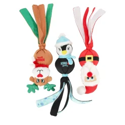 Speelgoed hond kerst Wubba L Kong
