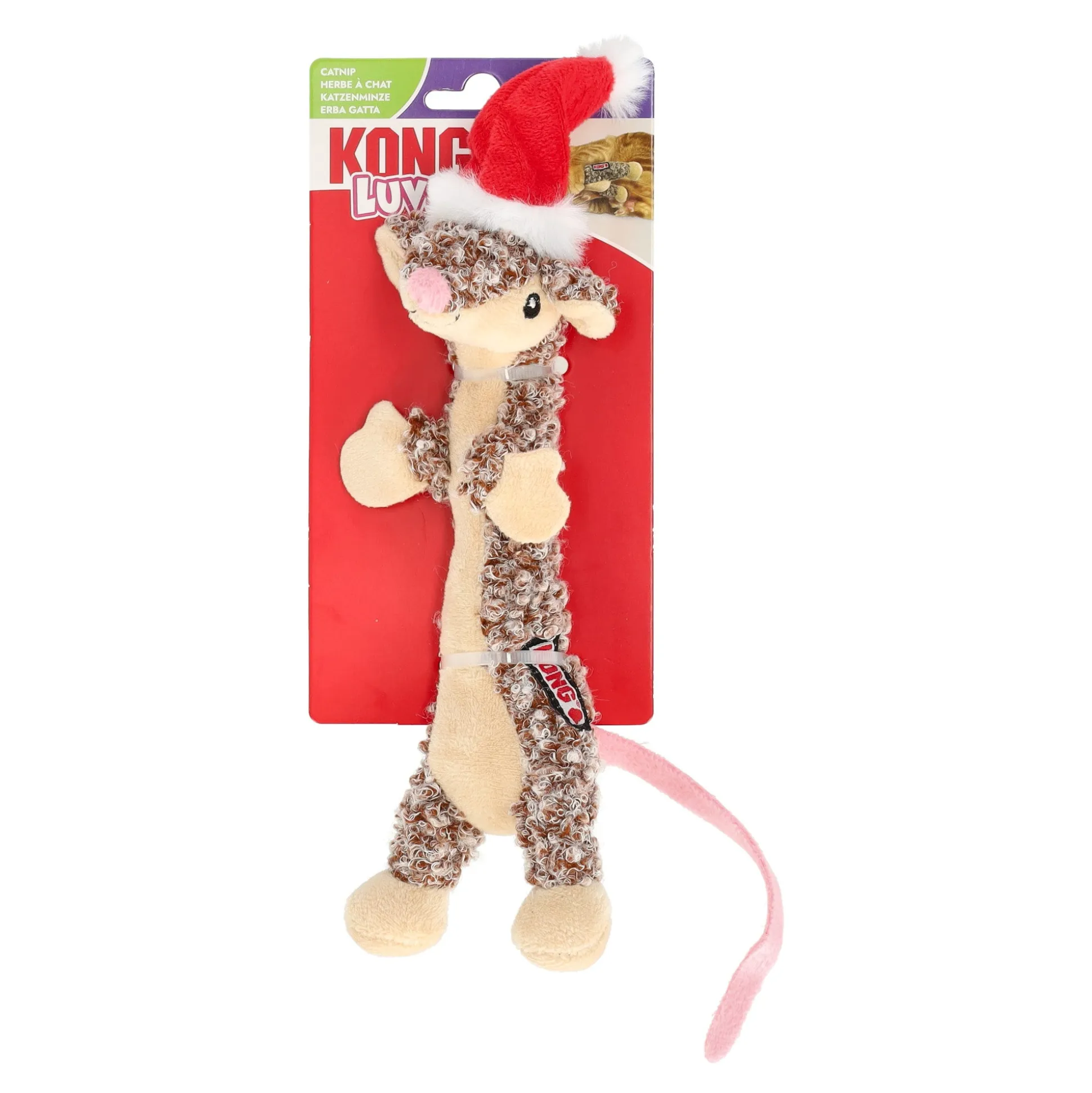 Speelgoed kat kerst muis Kong