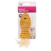 Speelgoed kat vis 14 cm bruin geel