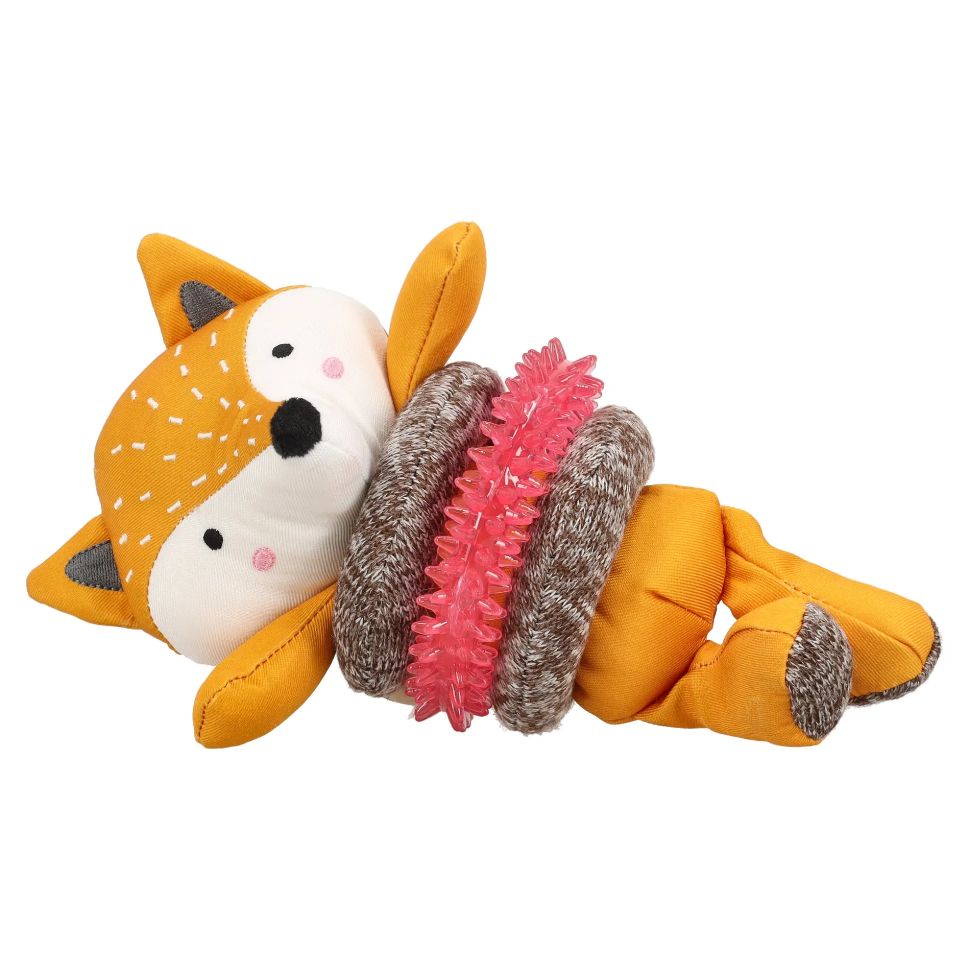Speelgoed puppy vos oker 25cm Friendly Pet