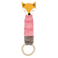 Speelgoed puppy Vos roze 45cm Friendly Pet
