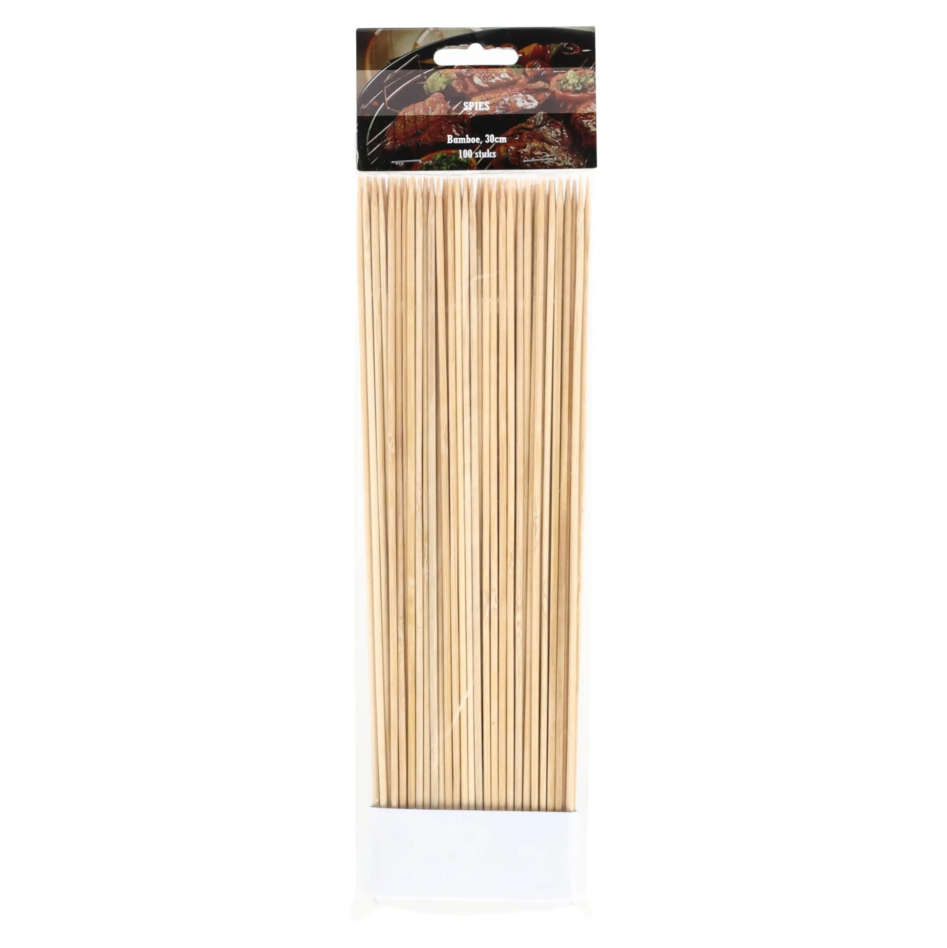 Spies bamboe 100st 30cm