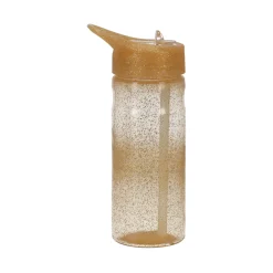 Sportfles glitter gold