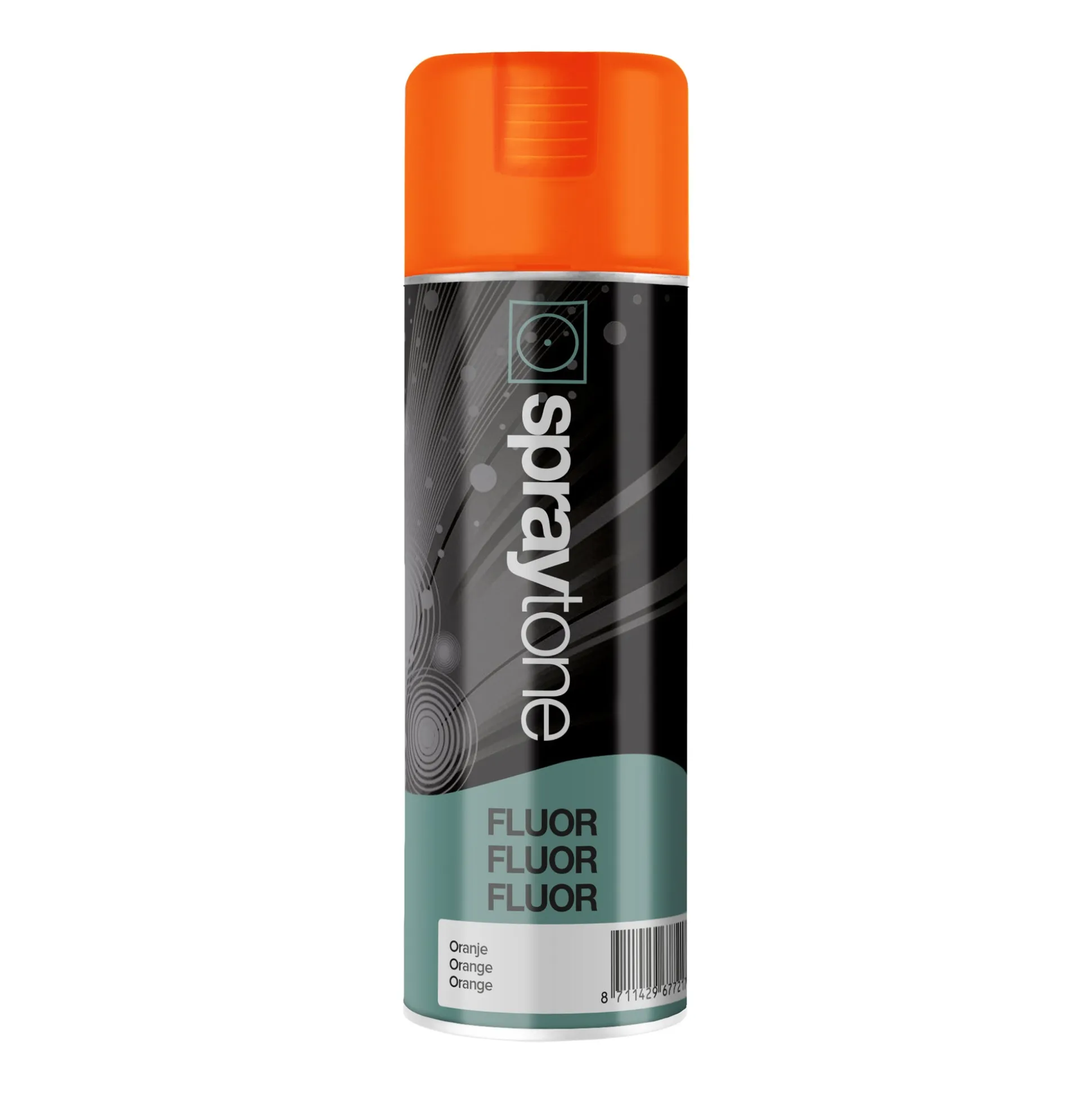 Spuitlak fluor oranje 400ml