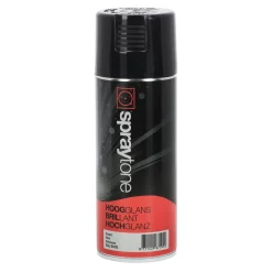 Spuitlak Hoogglans zwart 1428 400 ml Sprayton