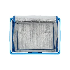 Square vouwkrat 32L blauw+koeltas