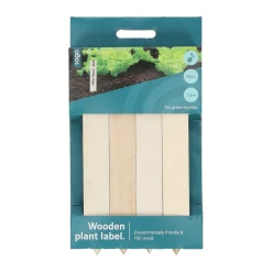 Steeketiket hout 15cm 24st SOGO