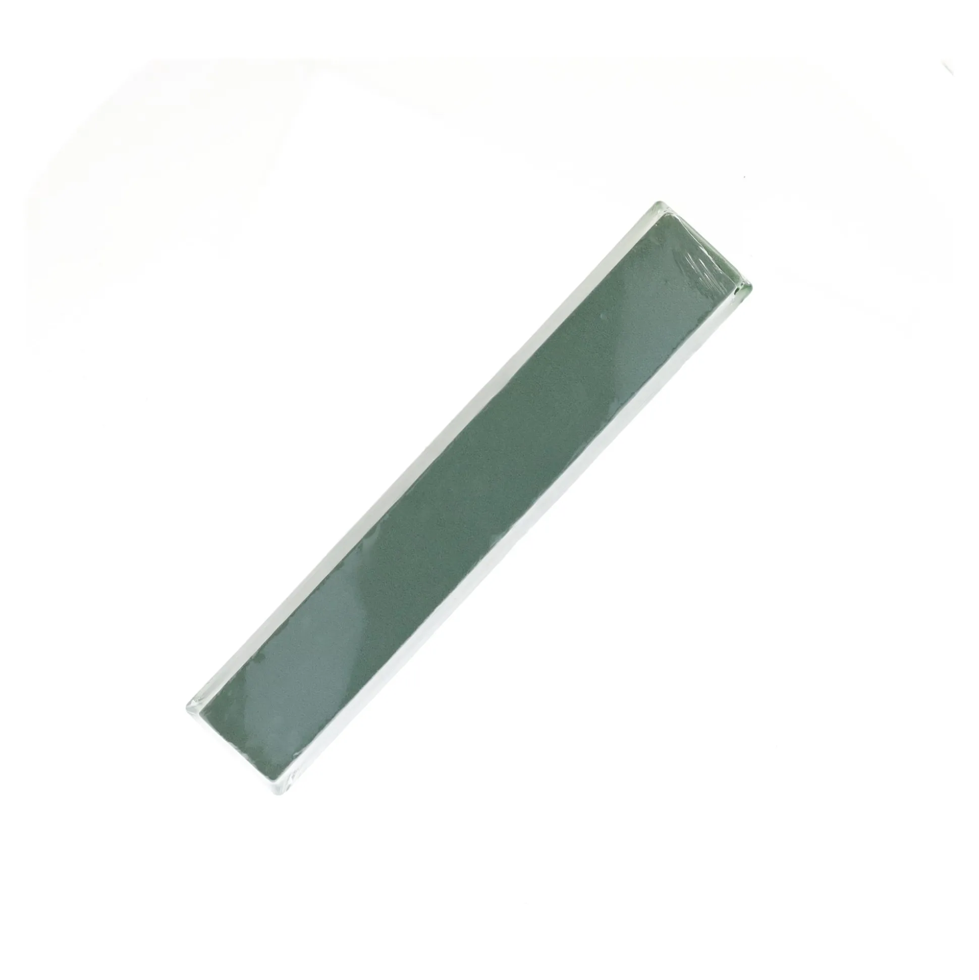 Steekschuim houder 43 x 9 cm groen