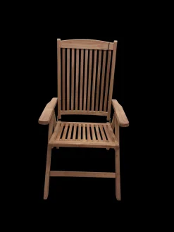 Stoel 5 standen Lotte 11 lats teak