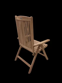 Stoel 5 standen Lotte 11 lats teak