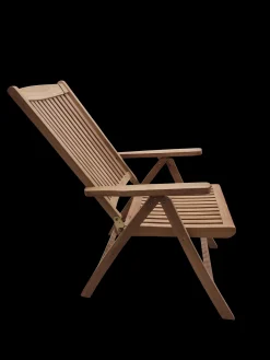 Stoel 5 standen Lotte 11 lats teak